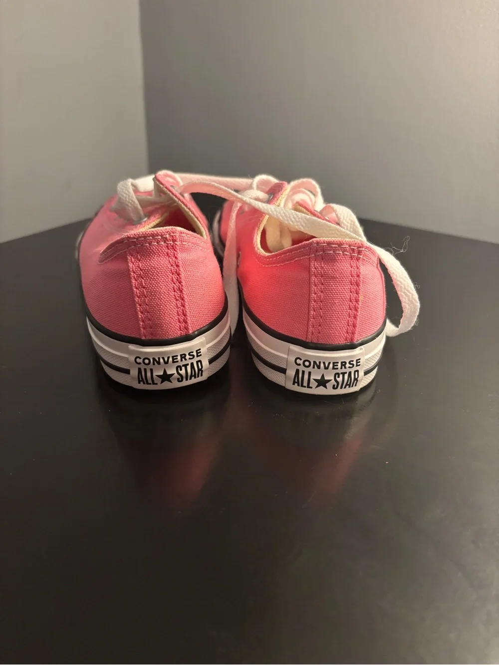 Converse Pink Low Top Canvas Sneakers